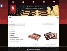 Tablet Screenshot of buychess.com